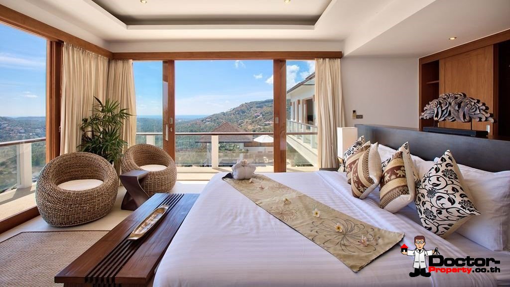 Fantastic 4 Bedroom Sea View Villa - Bophut - Koh Samui - for sale